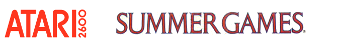 Summer Games logo for Atari 2600